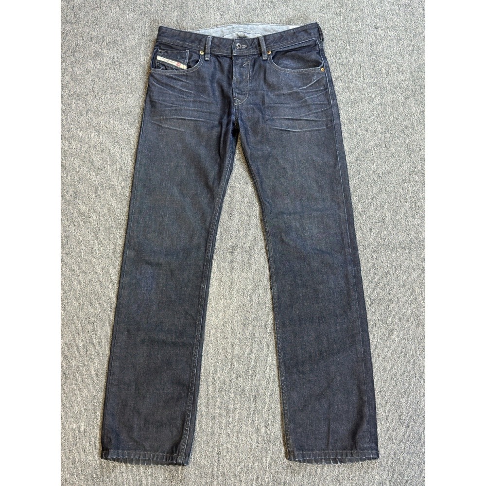 DIESEL Waykee Regular Straight 00Z88 Jeans Size W29/L32 Button Fly 100% Cotton